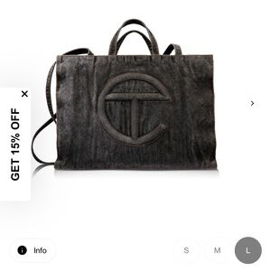 Telfar Demin Shopper